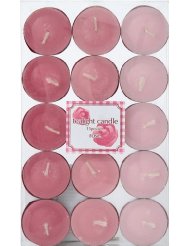 Tea Light Candle ×15 Rose