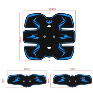 USB Rechargable EMS Muscle Stimulator Electric Massage Therapy Pain Relief Weight Loss MeridianFull Body Massager Fitness