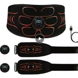 Abdominal Massager Waist Belt Muscle Toner Smart Abdominal Muscle Trainer For Arm Leg Workout Training Fitness Massage Equipment