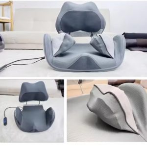 Electric Multifunctional Back Waist Massager with Hip Airbag Kneading Cushion Body Muscle Relaxation Health Care Beauty Chair